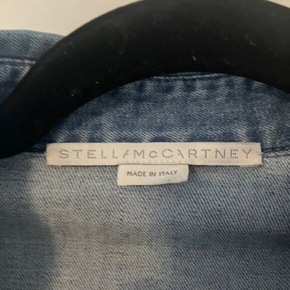 Stella McCartney lace up denim shirt Size S (38) - Excellent - Picture 7 of 7
